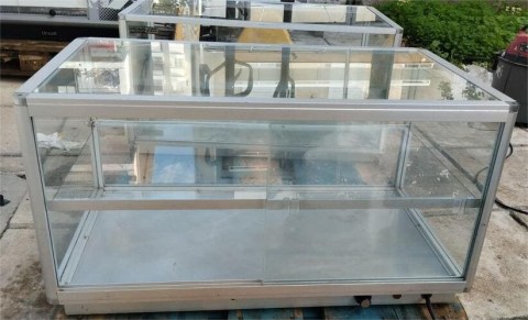 Βιτρίνα Θερμαινόμενη Επιτραπέζια 80x45x43Cm Μεταχειρισμένη